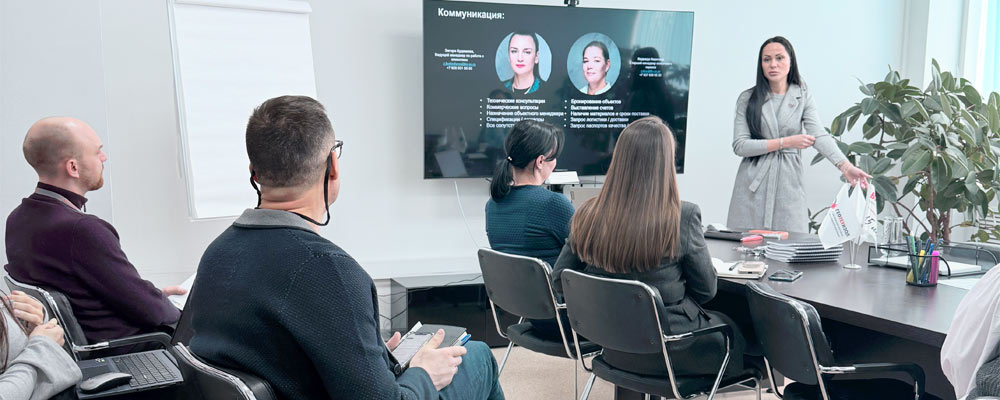 Представители компаний «Баустов» и «ТехноСонус» провели рабочую встречу в офисе «Баустов» фото
