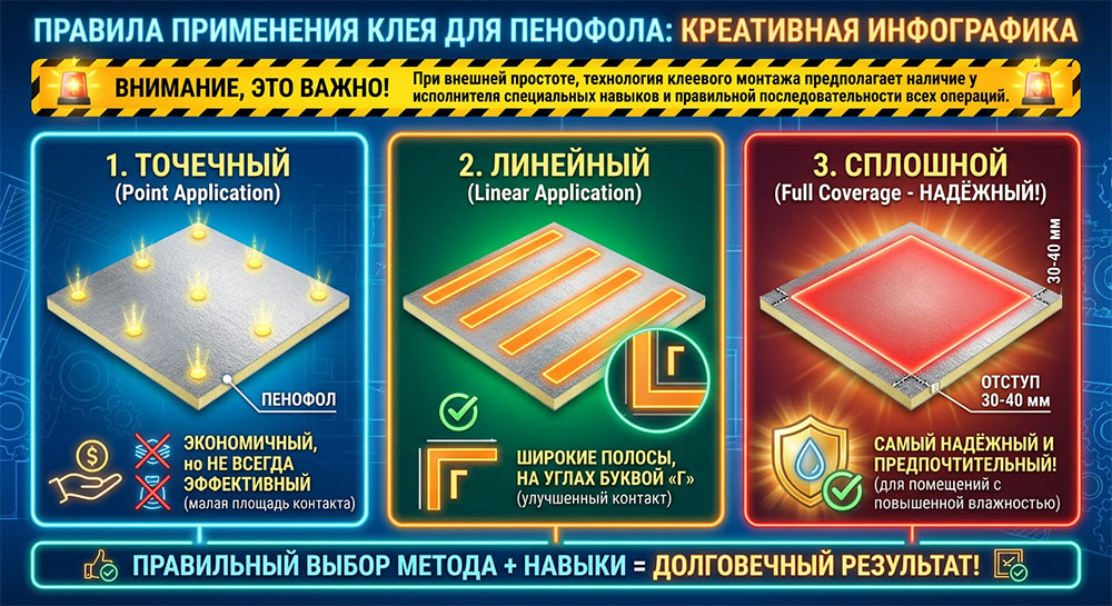 Как клеить Пенофол фото