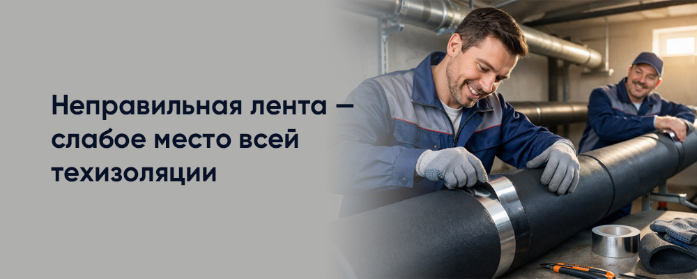 Как выбрать монтажную ленту для теплоизоляции, чтобы не переделывать потом? фото