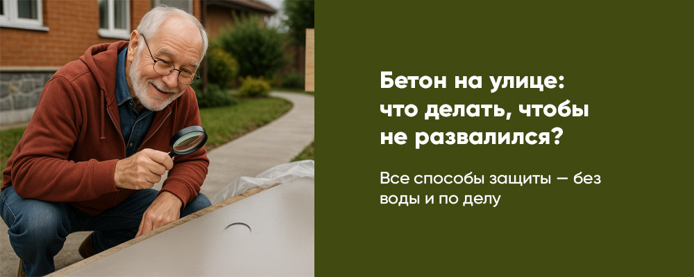 Типы защиты бетона от разрушения на улице фото