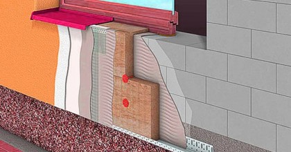 Технология устройства фасада по «мокрому» типу