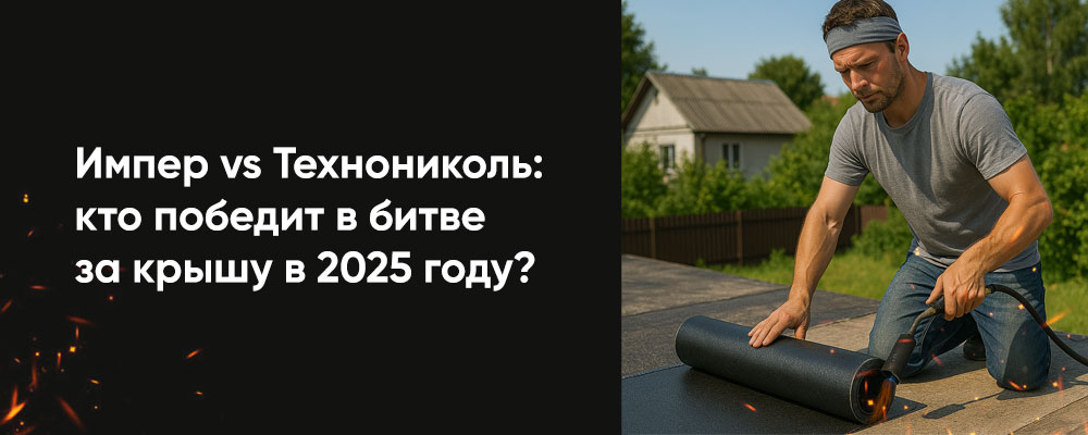 Импер или Технониколь: какой материал выбрать для кровли и гидроизоляции в 2025 году? фото