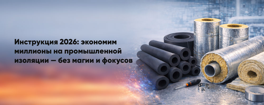 Инструкция 2026: экономим миллионы на промышленной изоляции — без магии и фокусов фото