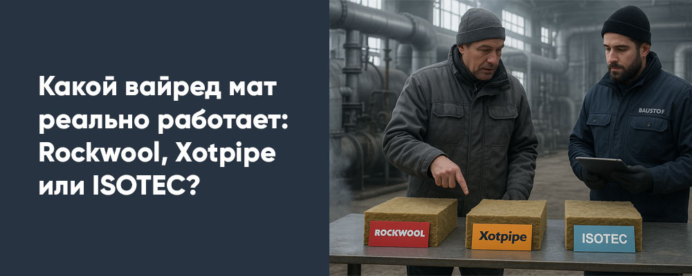 Сравнение утеплителей: Rockwool, Xotpipe или ISOTEC — разбираемся, что лучше фото