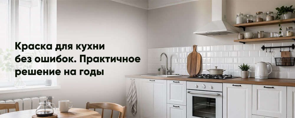 Почему покраска стен на кухне — это практичное решение