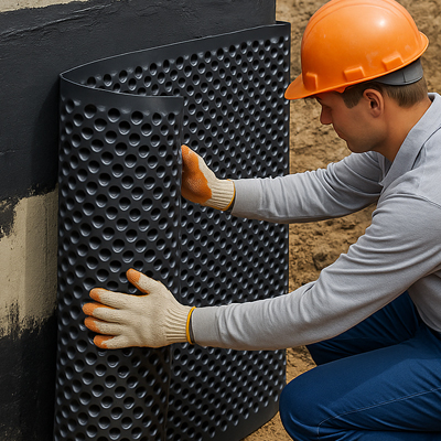 1. Нужна ли мембрана, если уже есть мастика или рубероид? фото