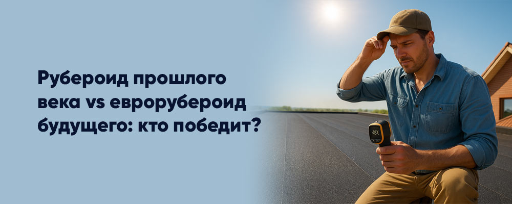 Почему еврорубероид живёт четверть века, а старый рубероид — уже история фото