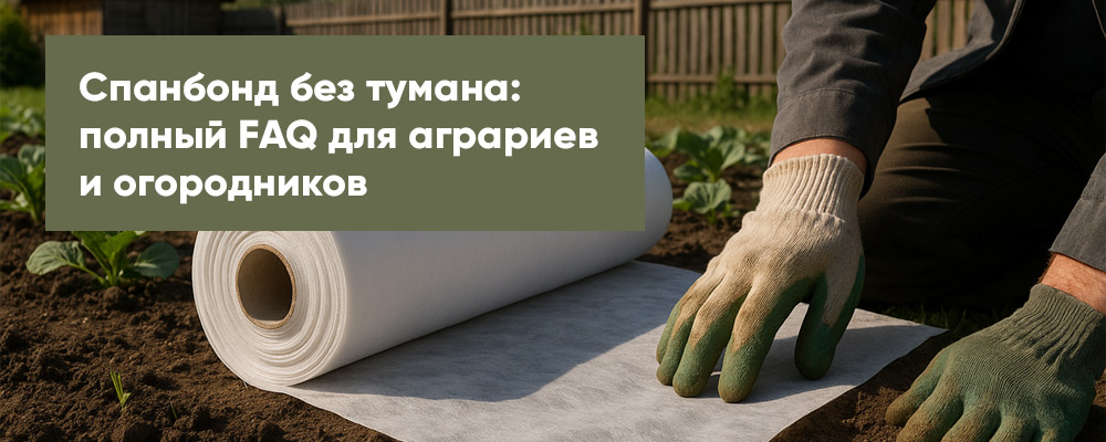 Агроволокно от А до Я: 50 горячих вопросов и понятные ответы фото