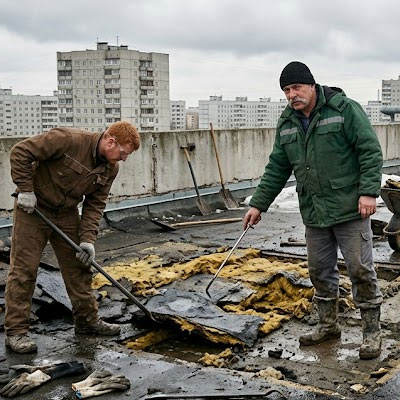 Когда старый кровельный ковер нужно снимать фото