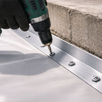 Типовые ошибки в узлах примыкания ПВХ-мембраны офто