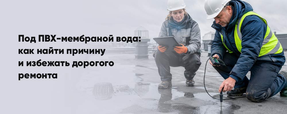 Вода под ПВХ-мембраной: конденсат или протечка — как понять и не переплатить за ремонт фото