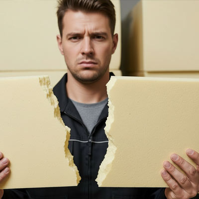 Причина №3. Толщина стяжки выбрана “на глаз” фото