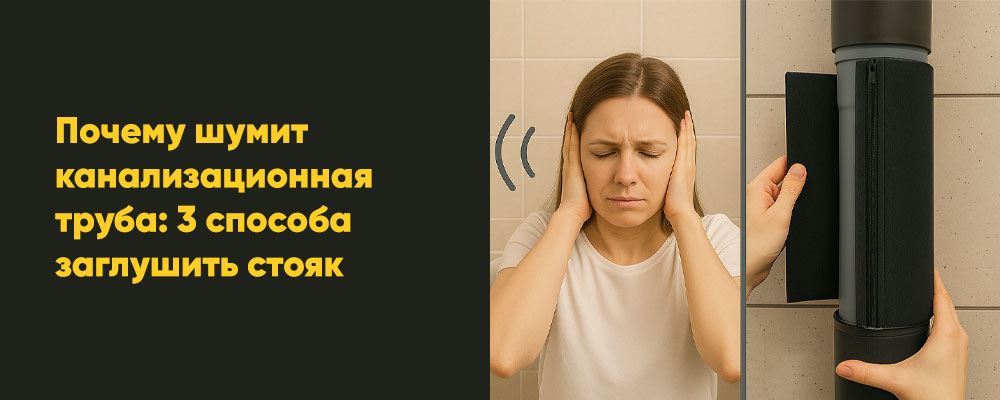 Что делать, если в квартире шумит стояк: эффективные методы шумоизоляции от Baustov (2025) фото