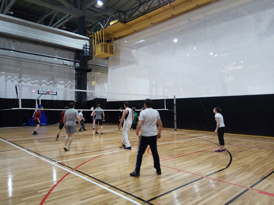 волейбольный матч