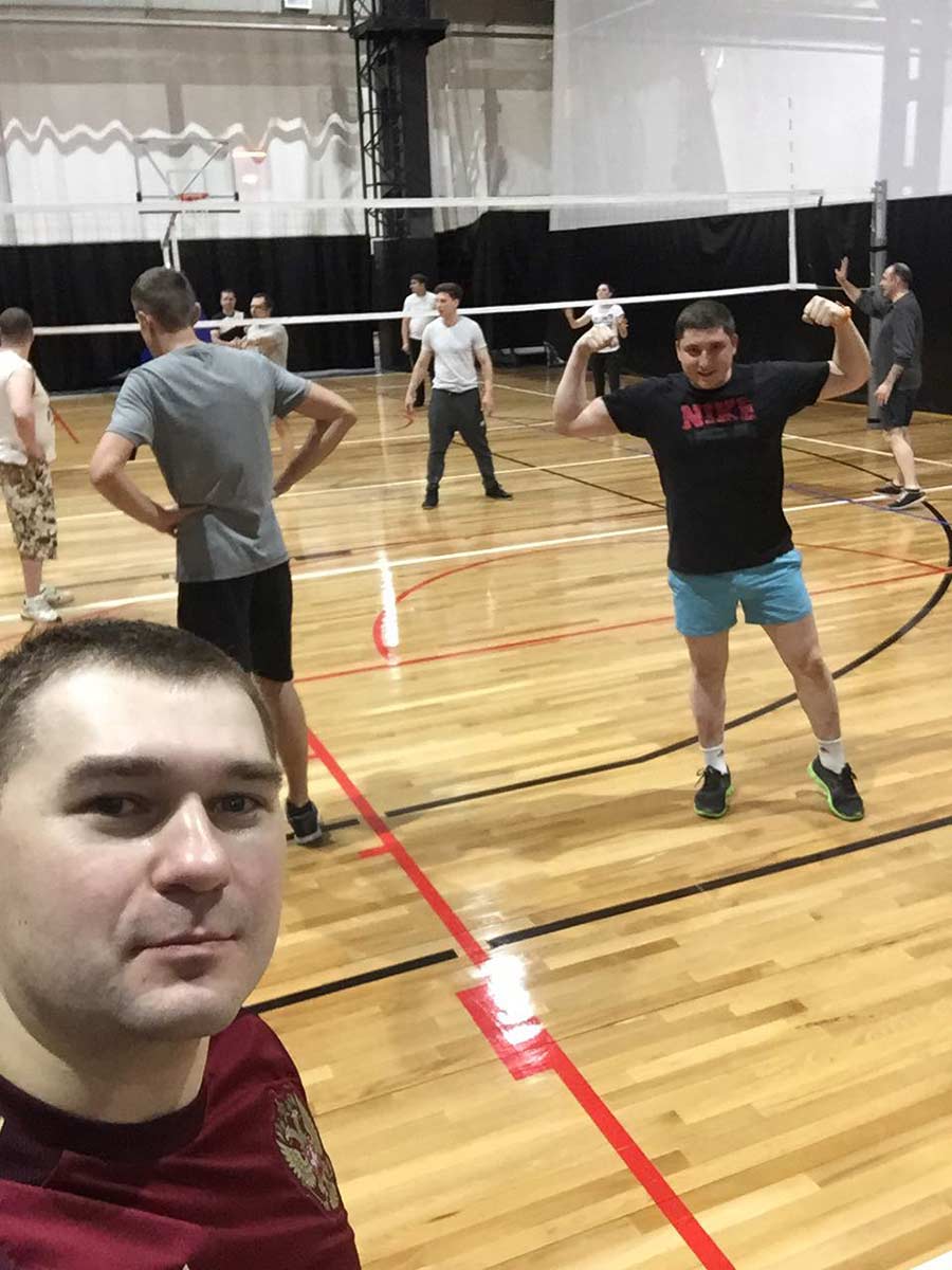 волейбольный матч