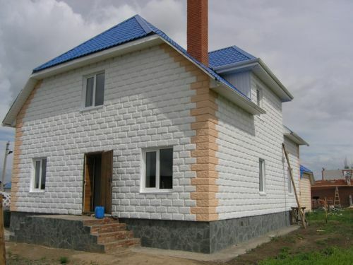 дом из пеноблоков