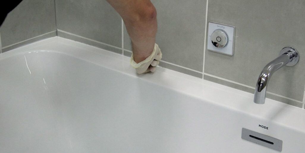 герметизация углов в ванной комнате
