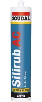 подробно Силикон для остекления Silirub AC SOUDAL