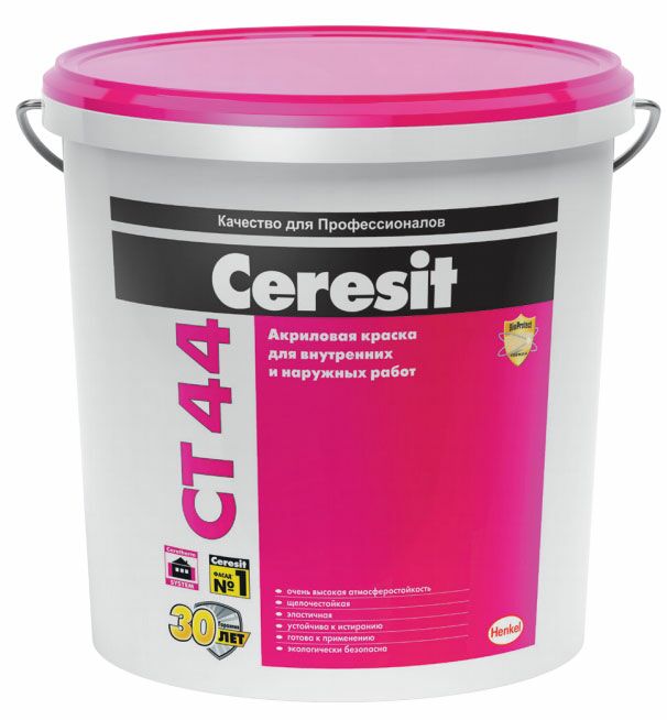 картинка Акриловая краска для фасадов Ceresit CT 44