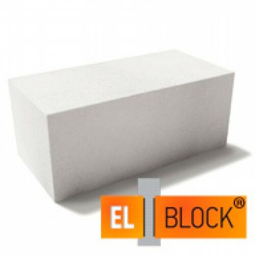 картинка Газобетонные блоки El Block D500 600x250x200
