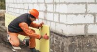 Как крепить утеплитель Пеноплэкс к фундаменту
