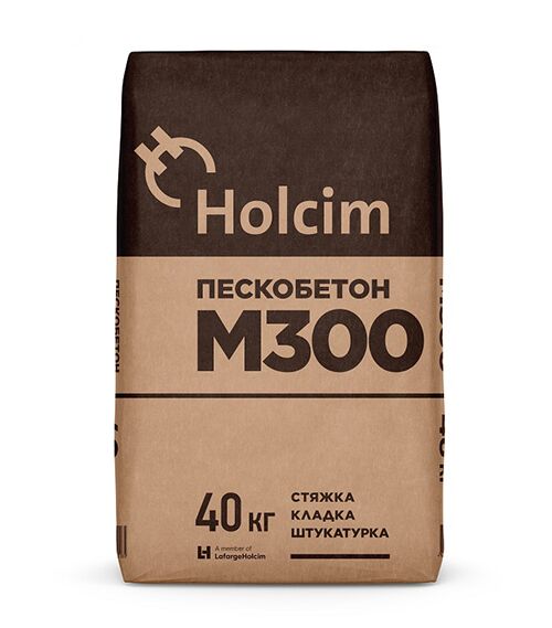 подробно Пескобетон Holcim