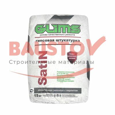 Штукатурка гипсовая GLIMS®SatiN подробно