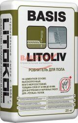 Грубый ровнитель для пола LITOLIV BASIS подробно
