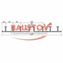 картинка Гидрошпонка Аквастоп ДО-320/30-6/30 (ПВХ)