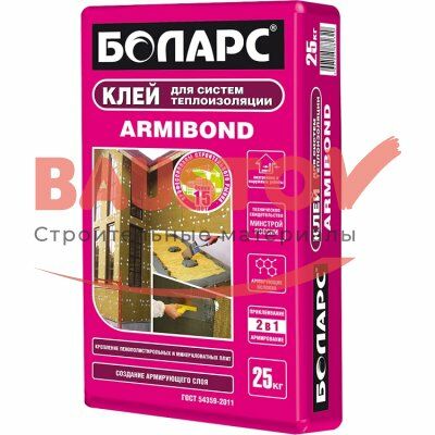 подробное фото Клей для утеплителя Боларс ARMIBOND