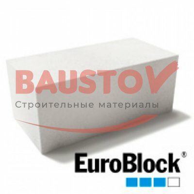 подробное фото Газобетонные блоки EuroBlock D500 600x300x150