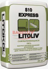 Самовыравнивающаяся смесь для пола LITOLIV S10 EXPRESS подробно