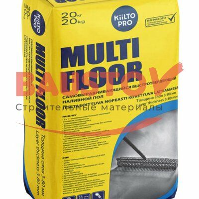 Наливной пол Kiilto Multi Floor подробно