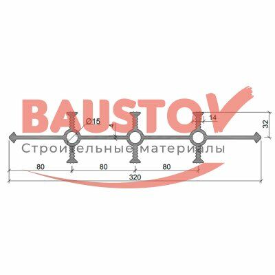 детальное изображения Гидрошпонка Аквастоп УВ-320-6/30 ПВХ