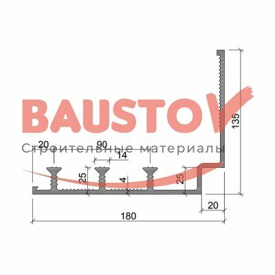 детальное изображения Гидрошпонка Аквастоп ДОС-УГЛ-180/20-3/25