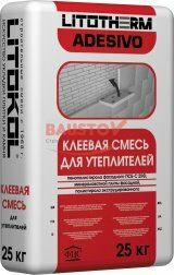 Клеевая смесь для фасадного утеплителя LITOTHERM ADESIVO подробно