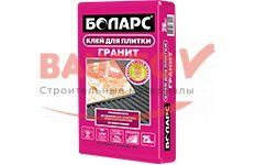 Клей плиточный Боларс Гранит подробно