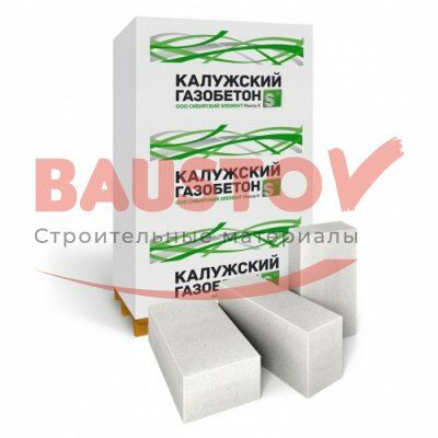 подробное фото Строительный блок Калужский газобетон D500