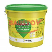 подробно Силикатно-силиконовая декоративная штукатурка Weber.Pas ExtraClean