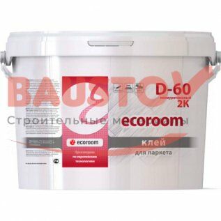 подробное фото Клей полиуретановый 2K ecoroom 60 для паркета
