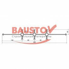 картинка Гидрошпонка Аквастоп УВ-420-6/30 ПВХ