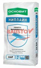 подробно Высокопрочный ровнитель Основит Ниплайн FC 47