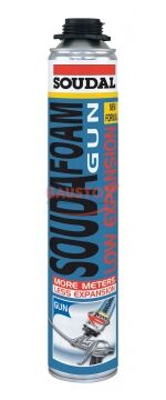 Пистолетная пена Soudafoam Low Expansion Gun SOUDAL подробно