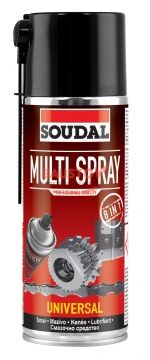 Многофункциональная смазка 400 мл Multi Spray SOUDAL подробно