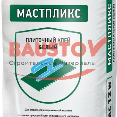 Плиточный клей Основит Мастпликс АС 12 W белый подробно