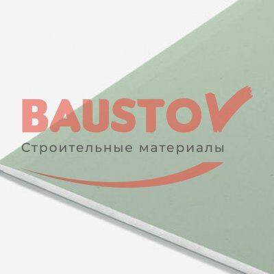 КНАУФ влагостойкий 2500x1200x12,5 мм фотография