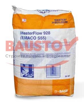 MasterFlow 928 для цементации оборудования подробно