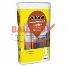 подробно Декоративная минеральная цементно-известковая штукатурка Weber.Min