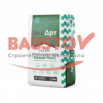 Керамик ПЛЮС – клей для керамической плитки ВидАрт подробно