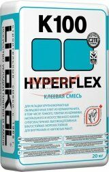 Цементный клей HYPERFLEX K100 подробно